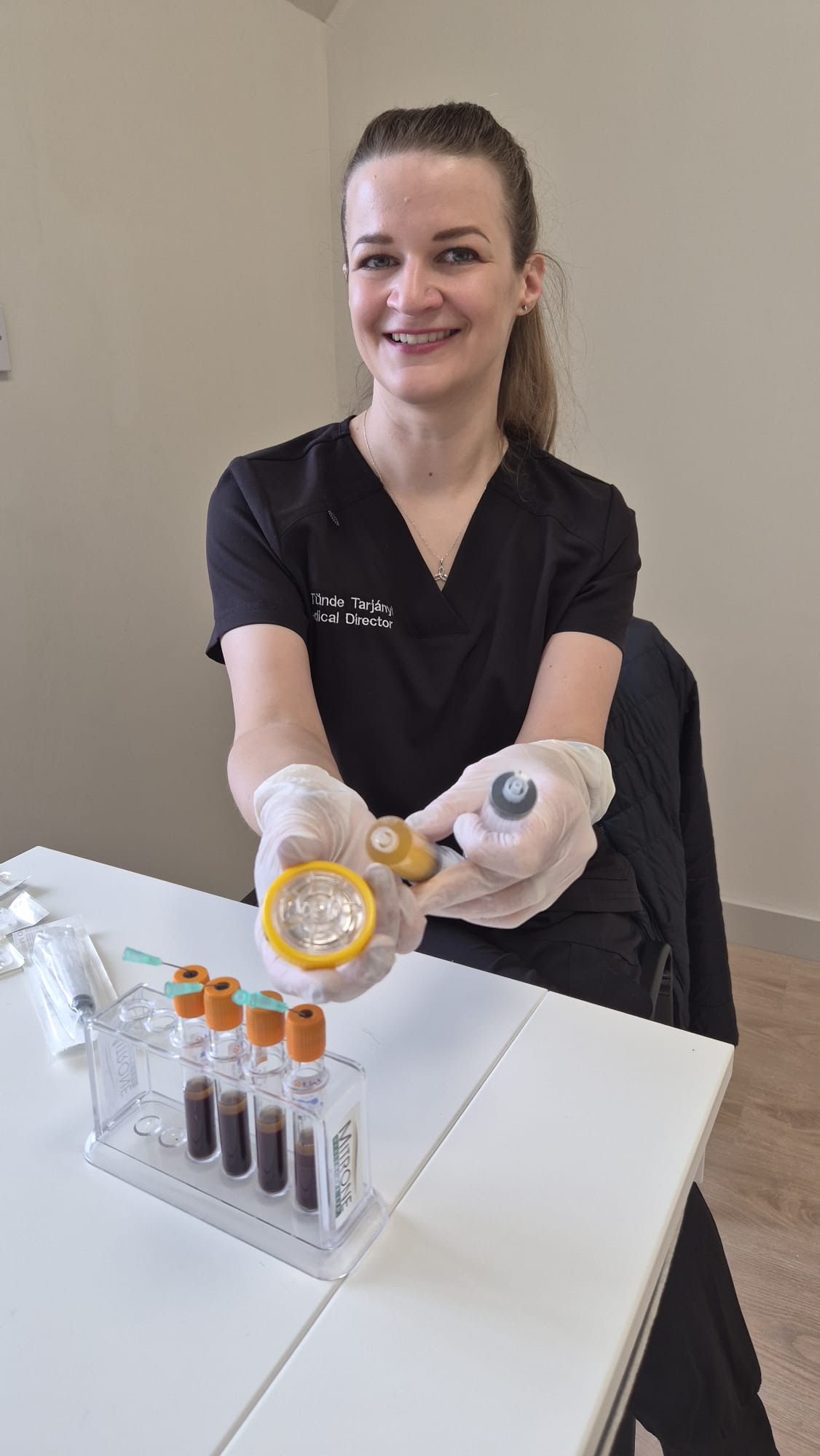Dr. Tünde Tarjányi at Emerald Aesthetic Clinic by Dr. Tünde