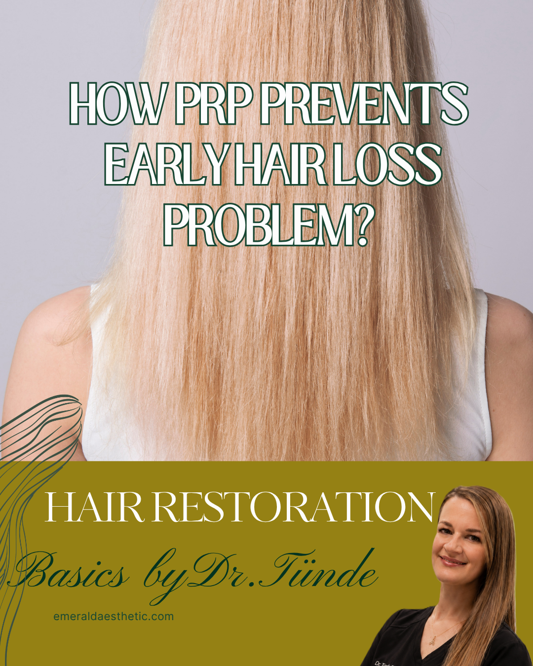 How PRP Prevents Early Hair loss